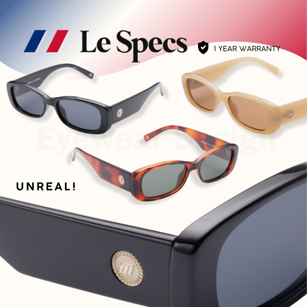 แว่นกันแดด LE SPECS รุ่น UNREAL! ของแท้ 100% พร้อมอุปกรณ์