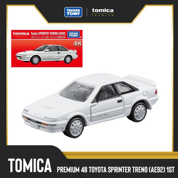 Tomica Premium 48 Toyota Sprinter Trueno (AE92) 1ST