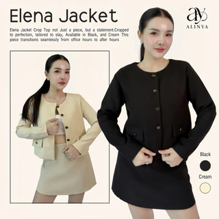 K001 / Elena Jacket เสื้อคุมแขนยาว และ กระโปรง (ขายแยกชิ้น)