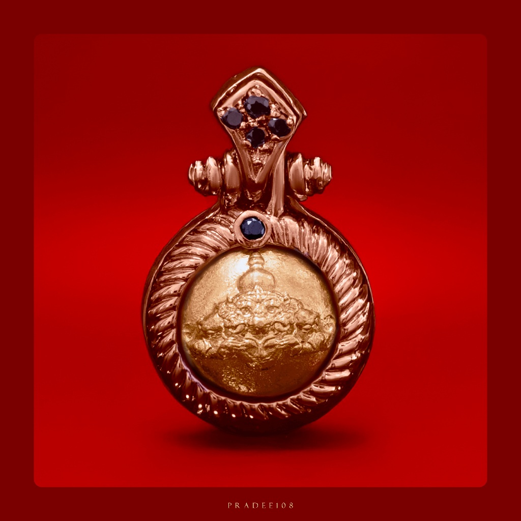 ลูกนิมิต พระราหูทรงครุฑ เลี่ยมกรอบ เสริมโชคดี Luk Nimit Phra Rahu ราคา ถูกที่สุด ดีลบีเคเค แกลเลอรีภาพที่ 5
