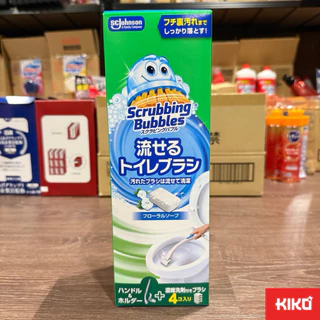 🫧แปรงขัดห้องน้ำแบบกดชักโครก Scrubbing Bubbles .ใช้แล้วทิ้ง🚽