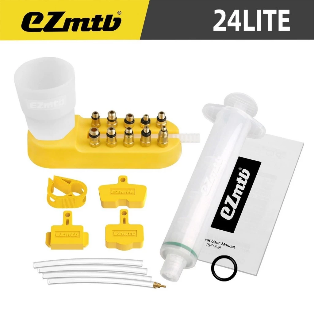 ชุดไล่นำมัน EZMTB 24LITE HYDRAULIC BRAKE BLEED KIT