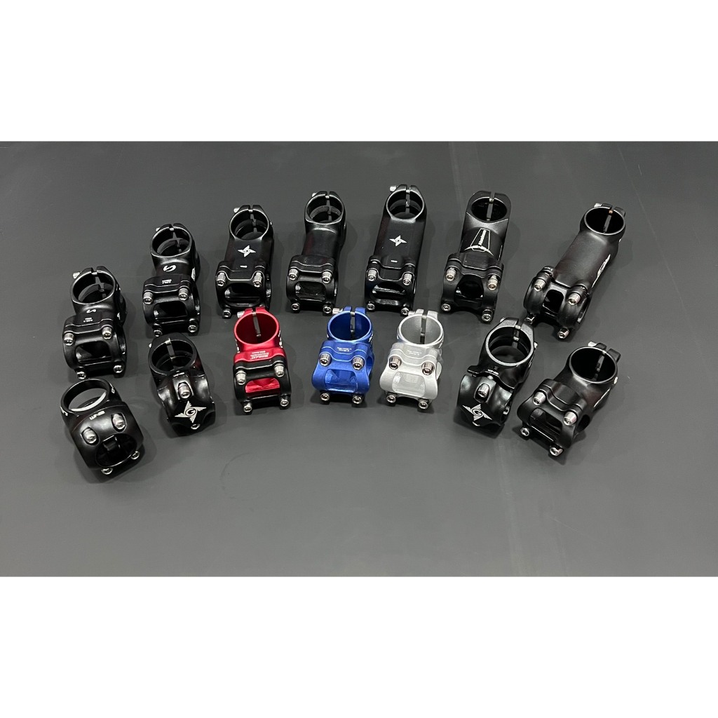 สเต็มคอรถจักรยาน 25.4mm คอซาง 28.6mm ขนาด 0/6/7/17 องศา  ความยาว 30mm ถึง 90mm