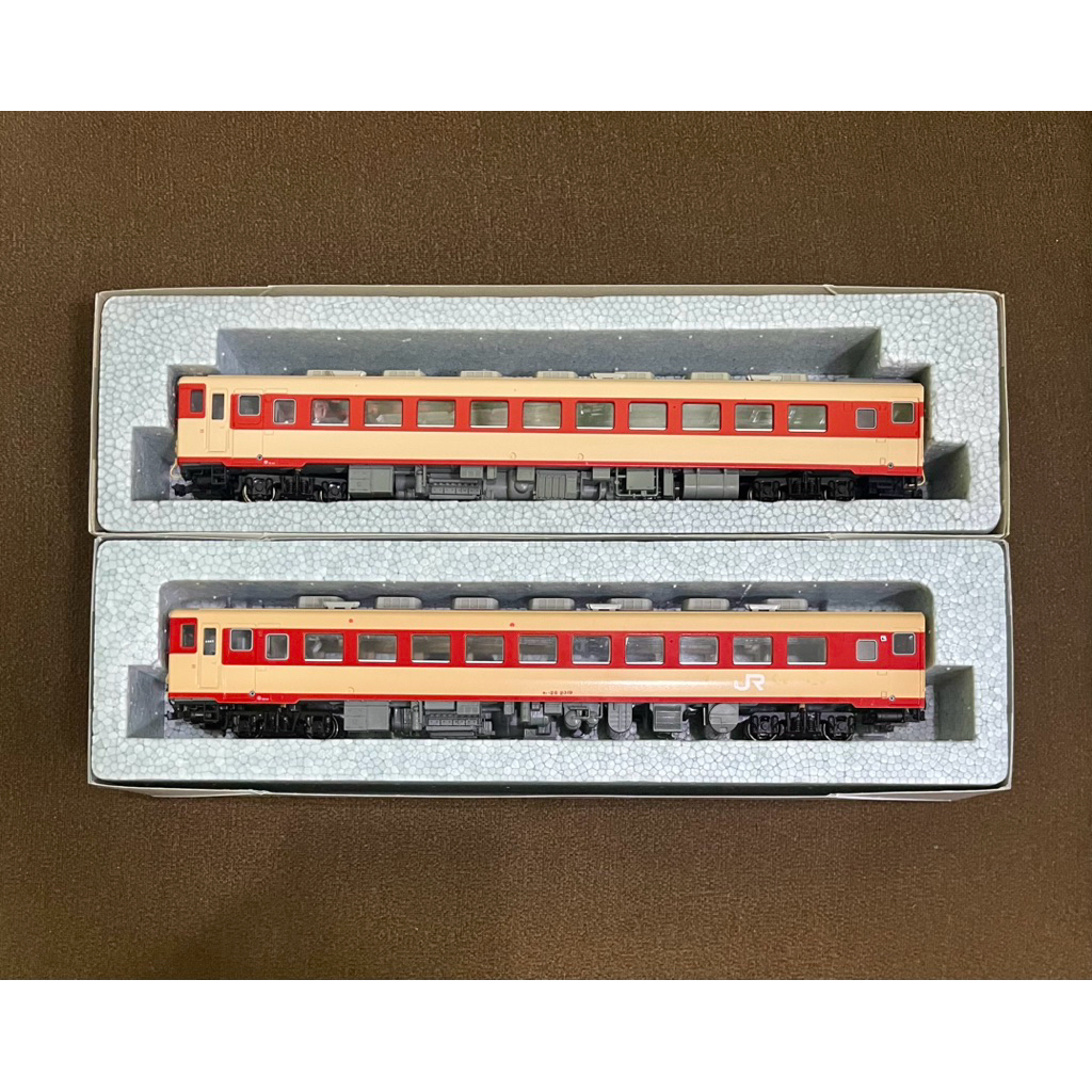 [HO] (มือสอง) KATO 1-601 / 1-604  รถดีเซลราง KIHA58(M ล็อตเก่า) KIHA28 (T ล็อตใหม่)  มีไฟห้องโดยสาร