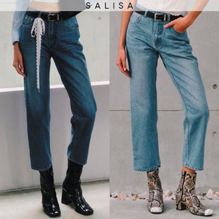 SALISA - MONICA BOYFRIEND JEANS Mid-Rise