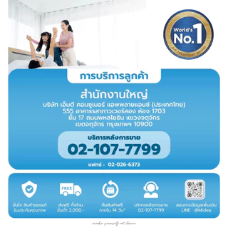 MIDEA เครื่องปรับอากาศ CELEST SERIES ระบบ Inverter ขนาด 9,360 BTU รุ่น MSCE-10CRFN8 คอยล์เคลือบพิเศษ รับประกัน 10 ปี