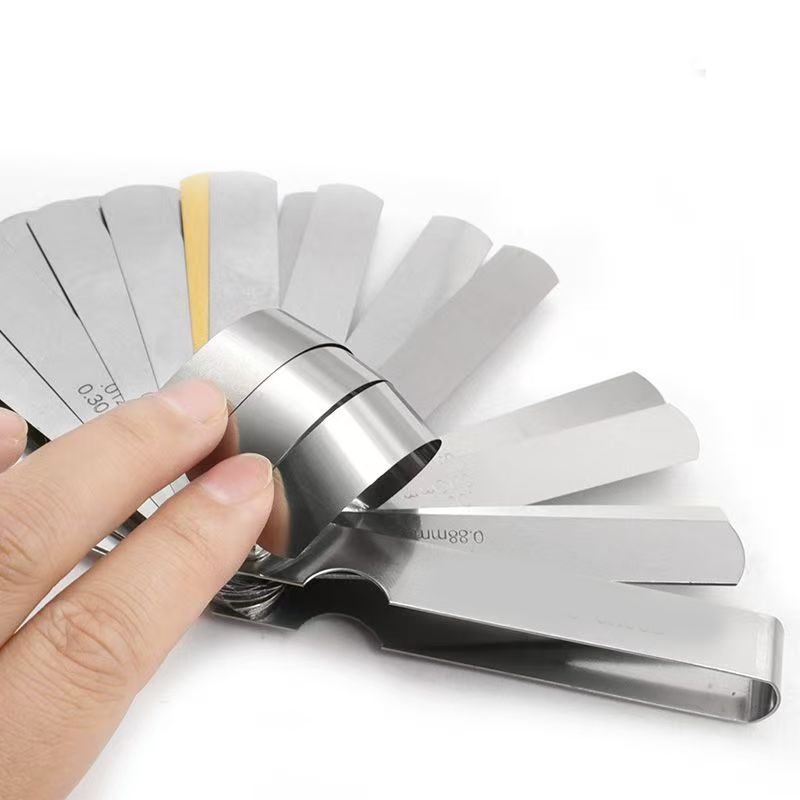 ฟิลเลอร์เกจ 32 เกจวัดความหนา 32ใบ ฟีลเลอร์เกจ 32 ใบ ใบ 0.01-0.88 mm พร้อมส่ง ตั้งวาล์วไอดี ไอเสีย ป้องกันสนิม ทนทาน - รูปที่ 7