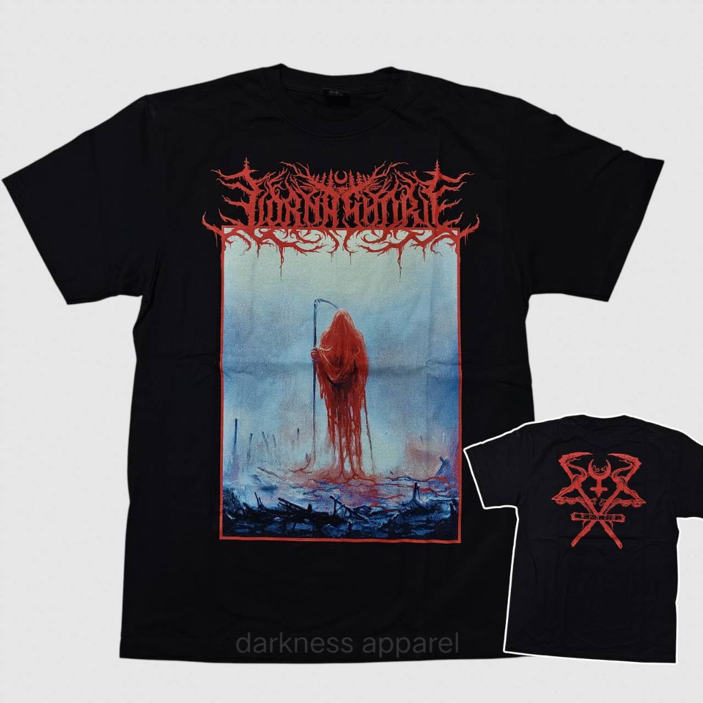เสื้อยืดวง  Lorna shore ลายโหดจัด