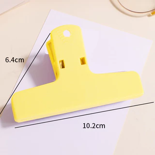 (พร้อมส่ง🇹🇭) Plastic Clip คลิปหนีบกระดาษพลาสติก คลิปหนีบกระดาษขนาดใหญ่ คลิปหนีบกระดาษ คลิปหนีบน่ารัก