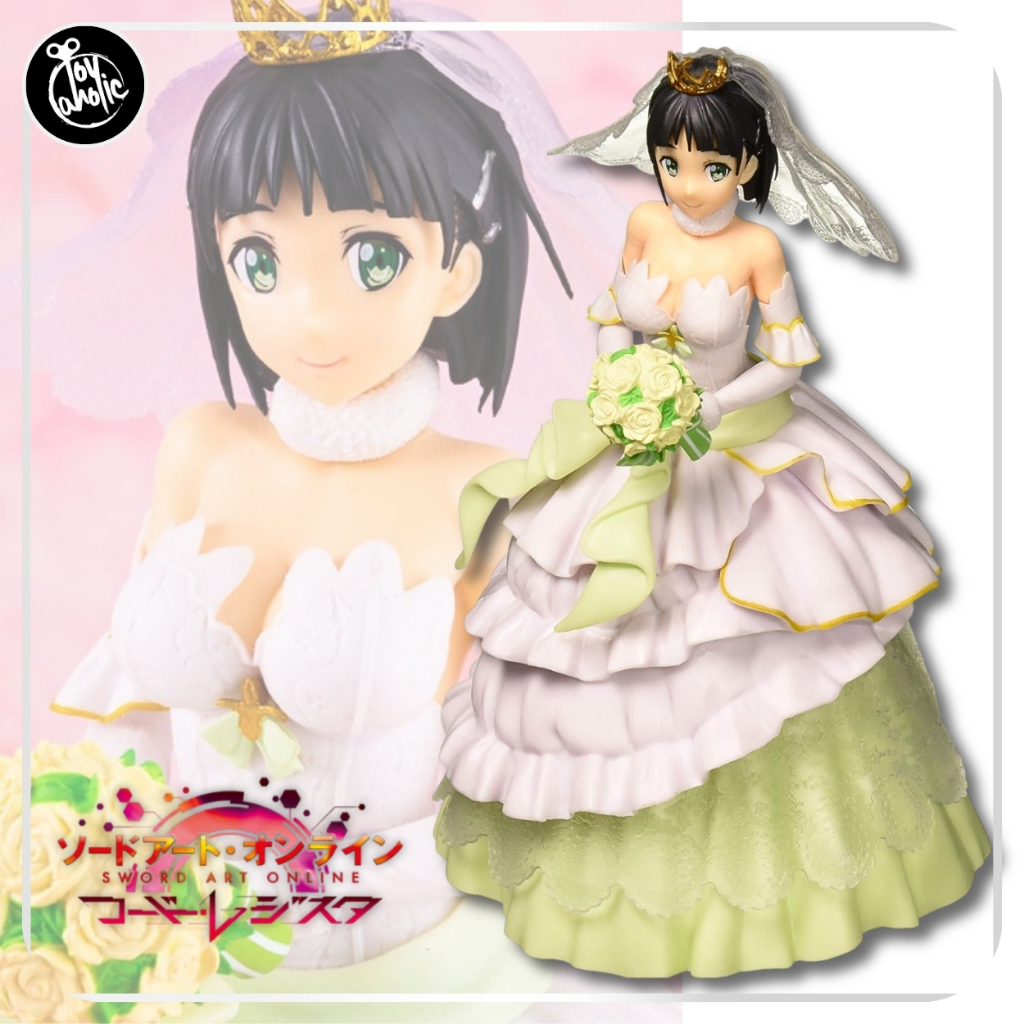[ SALE ] [ลิขสิทธิ์แท้💯/พร้อมส่ง🚛] Sword Art Online Code Register EXQ Figure ~Wedding Suguha~
