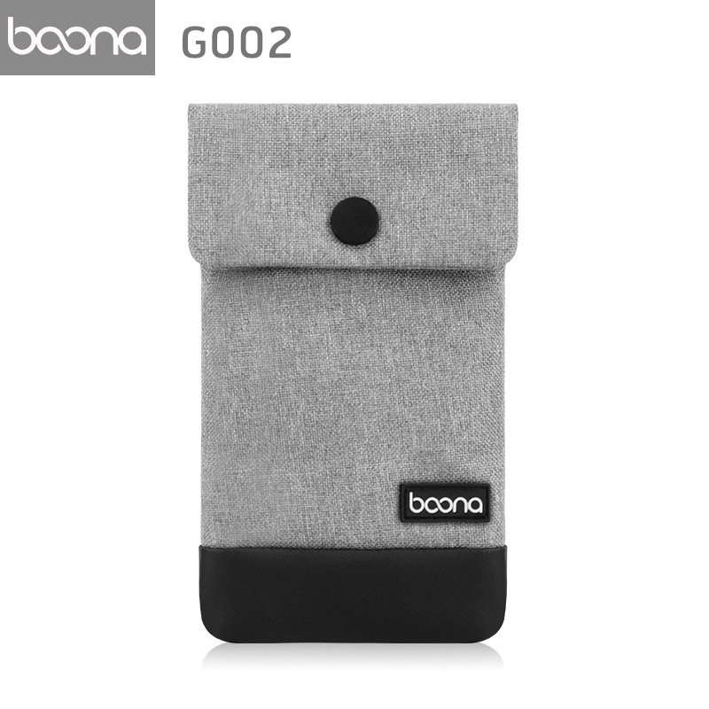 KRIS กระเป๋าใส่โทรศัพท์ แบตสำรอง ใส่หูฟัง ของใช้เล็กๆ บุกำมะหยี่ Double Layer Plush Pouch รุ่น G002