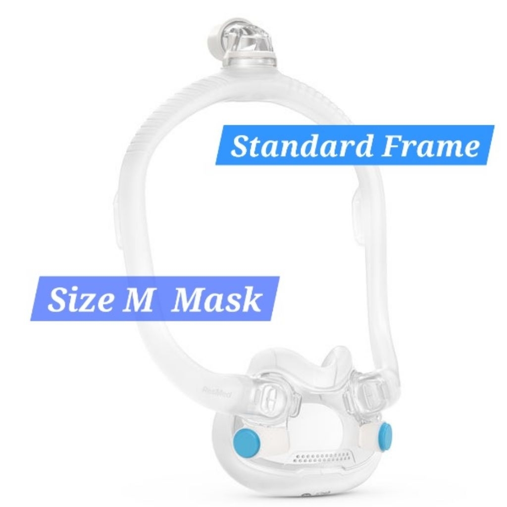 Resmed Airfit F30i Frame System (Frame Standard, Cushion Size M) Without Headgear ไม่มีสายคาดศีรษะ *