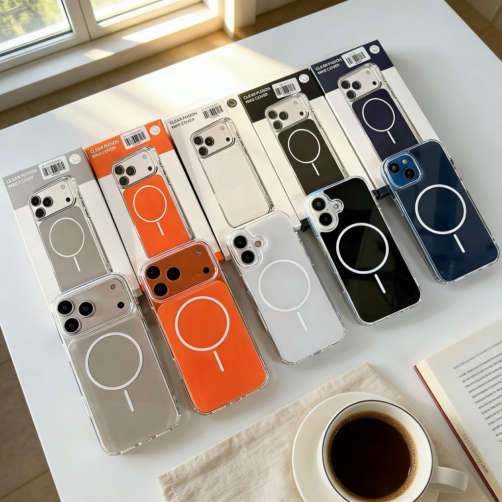 case มาใหม่ เคสอะคริลิคหลังพื้นชาร์จได้ for iPhone 11 13 14 15 16 17 pro max 16plus 14plus 17promax 15plus 16promax i17
