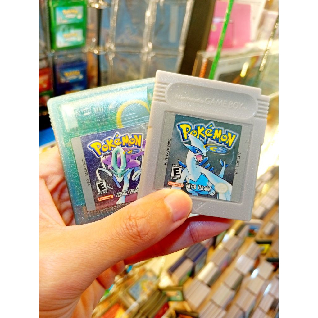 [Rare Item] ตลับแท้ GameBoy : Pokemon | Zone US | ตลับ pokemon เจน 2 ภาค Silver,Crystal