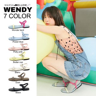 WENDY SANDALS - MARSHMELLOW รองเท้าแตะรัดส้น พื้นขนมปังนุ่มน…