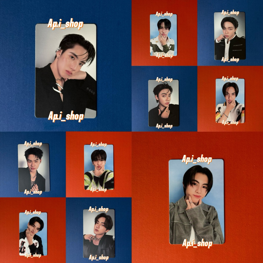 โฟโต้การ์ด BUS Album Starlight / Warmray Fullset🧡💙