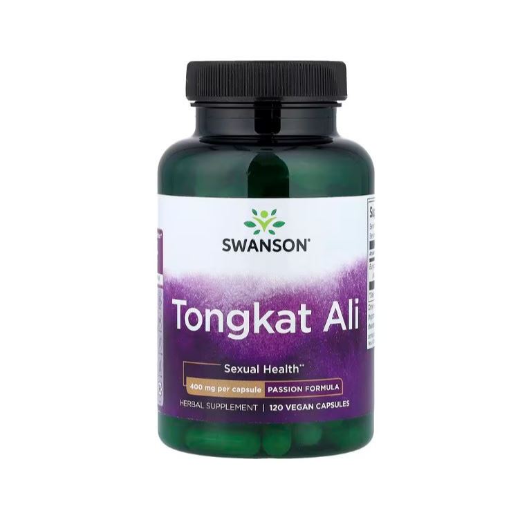 [พร้อมส่ง] Swanson, Tongkat Ali, 400 mg, 120 Vegan Capsules