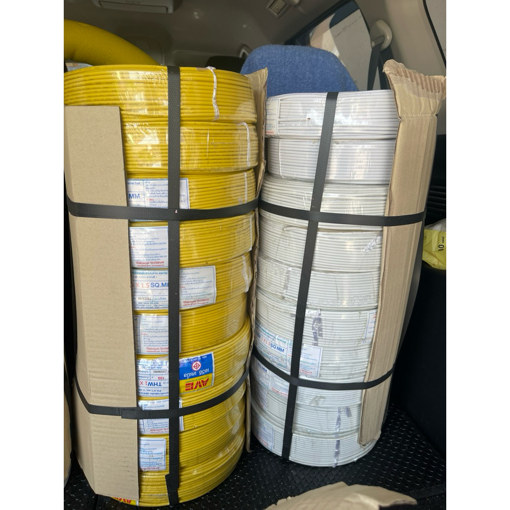 สายไฟทองแดงTHW4x100M  6X100M