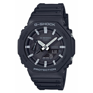 Casio G-Shock นาฬิกา สายเรซิ่น รุ่น GA-2100-1A - สีดำ