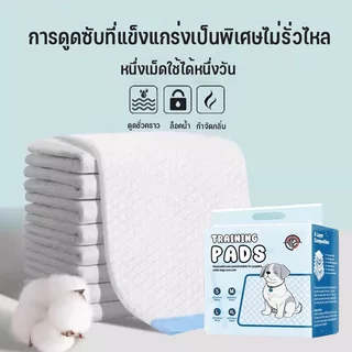 แผ่นรองปัสสาวะสัตว์เลี้ยง แผ่นรองปัสสาวะแมวและสุนัข ดูดซับความชื้นสูง ต้านแบคทีเรีย ควบคุมกลิ่น ฝึกนั่งถ่าย แผ่นดูดซับ