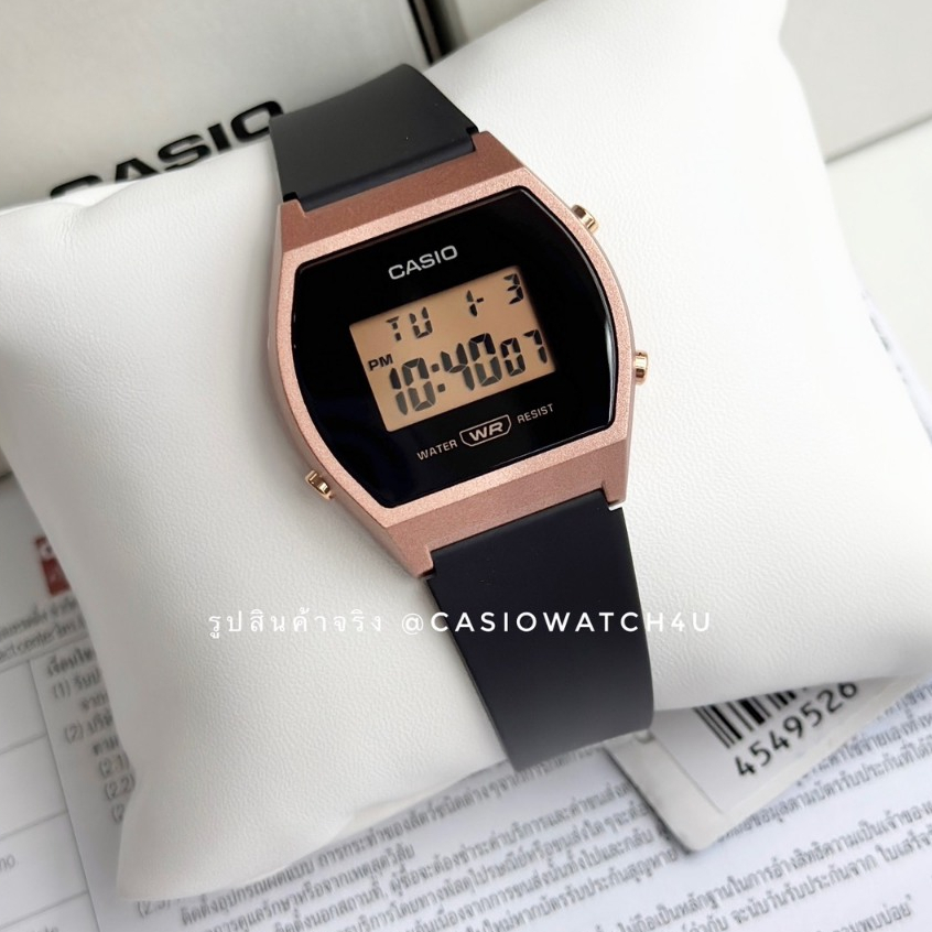 CASIO นาฬิกาข้อมือผู้หญิง ของแท้ cmg รุ่น LW-204-1A / LW-204 รับประกันศูนย์เซ็นทรัล 1 ปีเต็ม