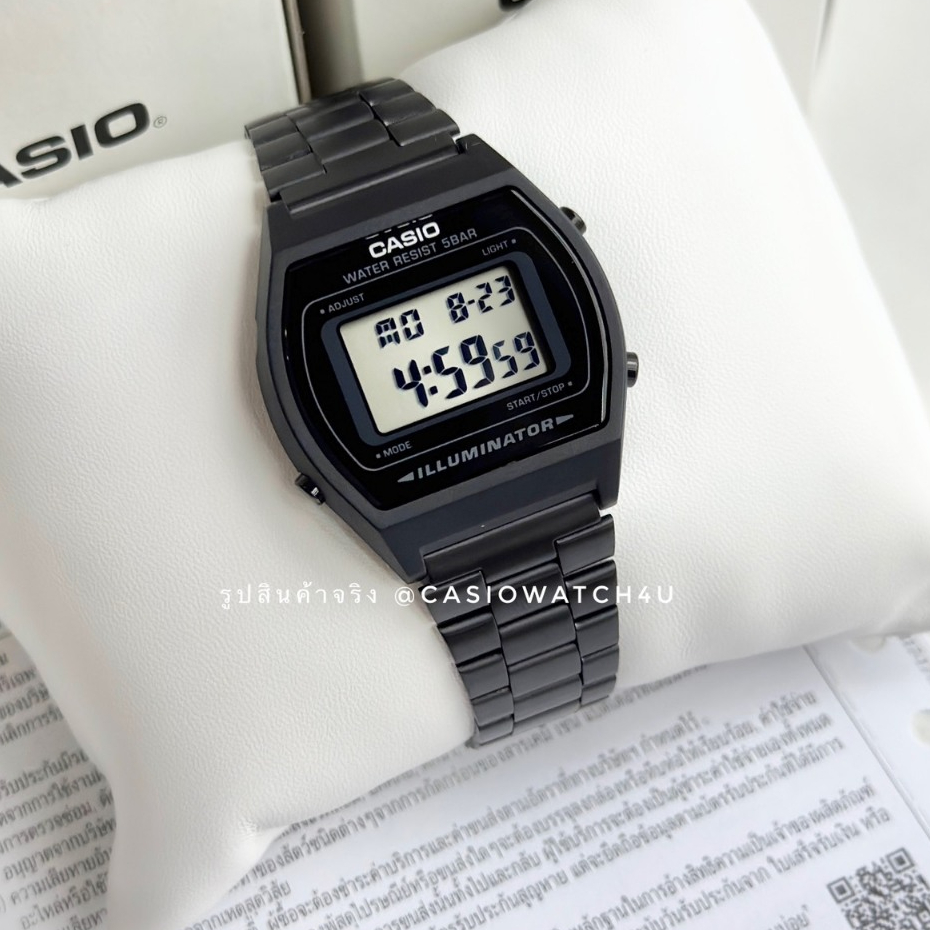นาฬิกาข้อมือ CASIO ของแท้ CMG รุ่น B640WB-1A ประกันศูนย์เซ็นทรัล 1 ปีเต็ม