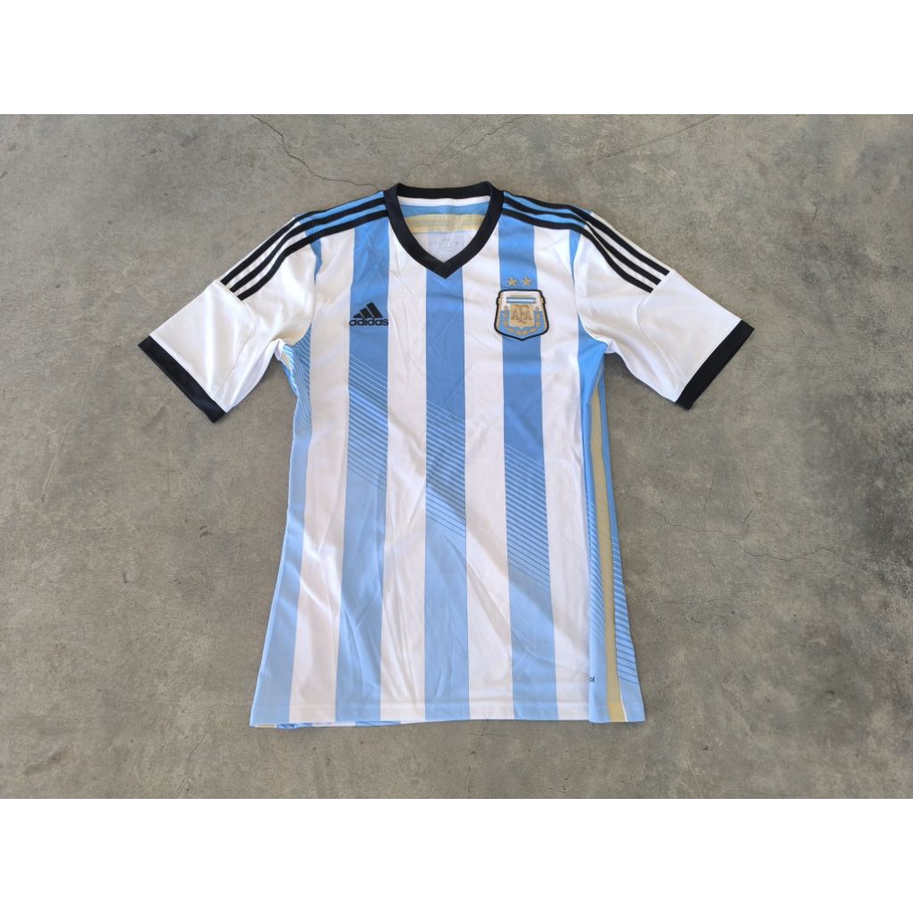 เสื้อบอลแท้ Argentina 2014 wc messi