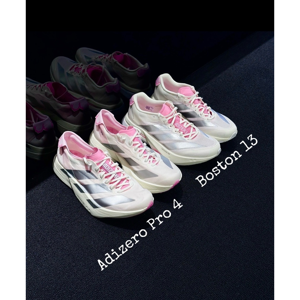 รองเท้าวิ่งคาร์บอน Adidas Adizero Adios Pro4 “SAKURA ” รับประกันของแท้ 100% รอ 14-17 วัน ราคา ถูกที่สุด ดีลบีเคเค แกลเลอรีภาพที่ 9