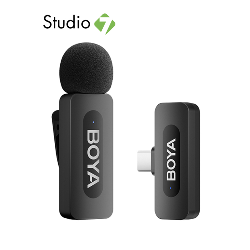 ไมโครโฟน BOYA V10 Wireless for USB-C V2.0 (1TX+1RX) by Studio7