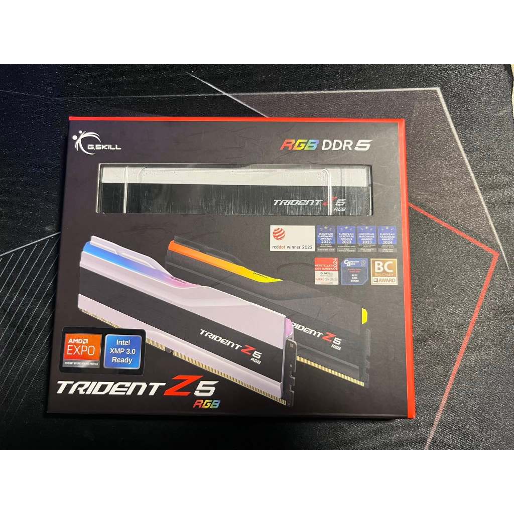 RAM PC (แรม) RAM DDR5 G.SKILL Trident Z5 RGB 32GB 16x2 Bus 6000 CL 36-36-36-96