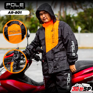 ส่งด่วน!! กรุงเทพและปริมณฑล ชุดกันฝน POLE RACING AR801 เสื้อ+กางเกง ส่งไว มีของเลย