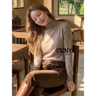 758 เสื้อไหมพรมคอเต่ารุ่นใหญ่ เสื้อกันหนาวแขนยาว  ส่งจาก กทม…