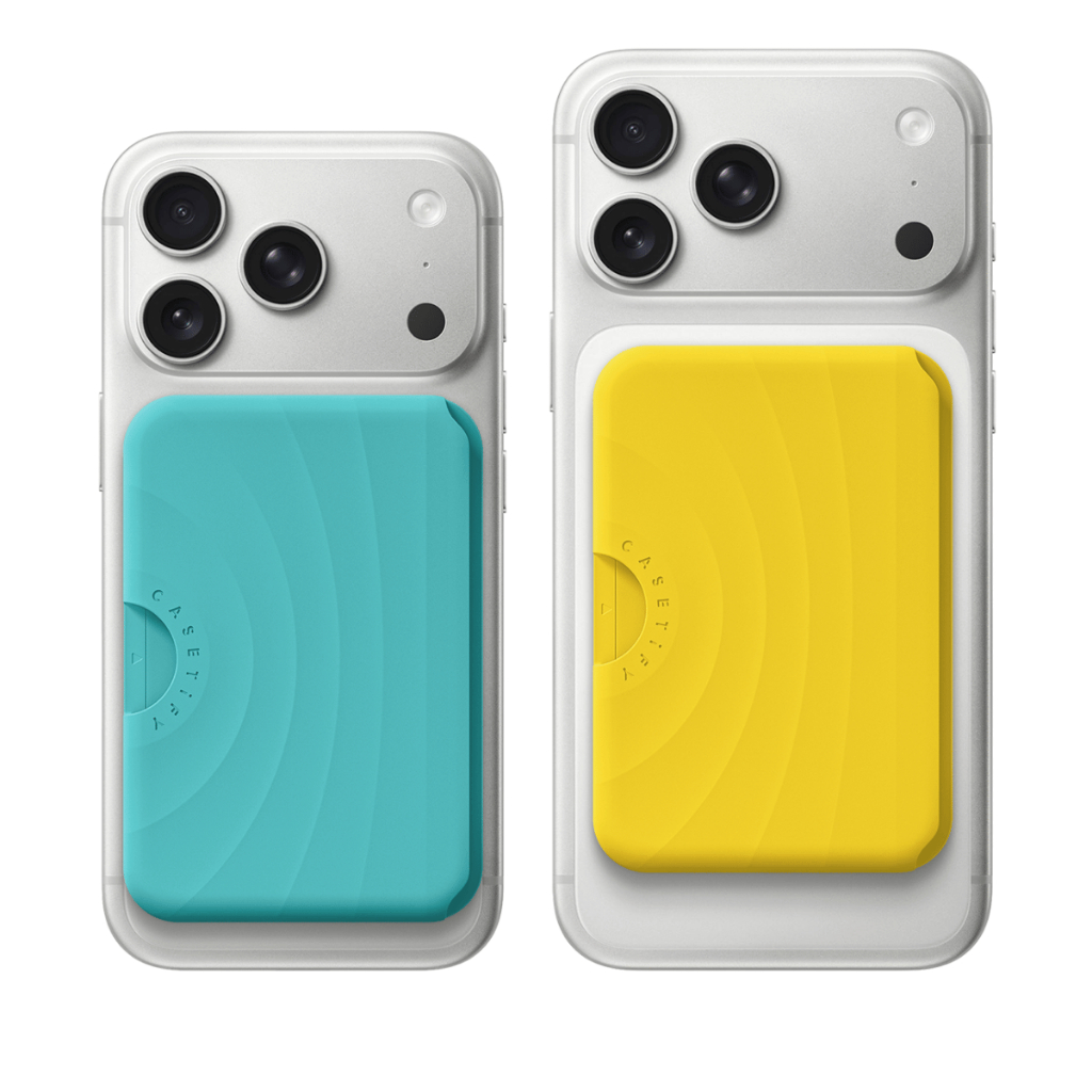 CASETiFY | Snappy™ Ripple Wallet [CHROMATIC:FORMS & HUES] For iPhone Samsung แท้