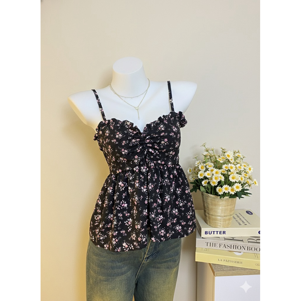 ฟ10. สายเดี่ยวจีบอก มี 2 ไซส์ อก30-48 #คาเฟ่ #สาวอวบ #เที่ยว #ทะเล #เสื้อ