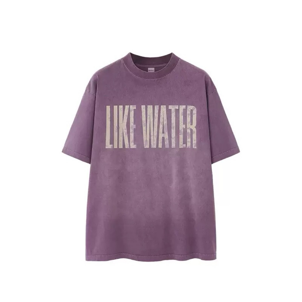 เสื้อยืดผู้ชายโอเวอร์ไซส์ like water - รูปที่ 3