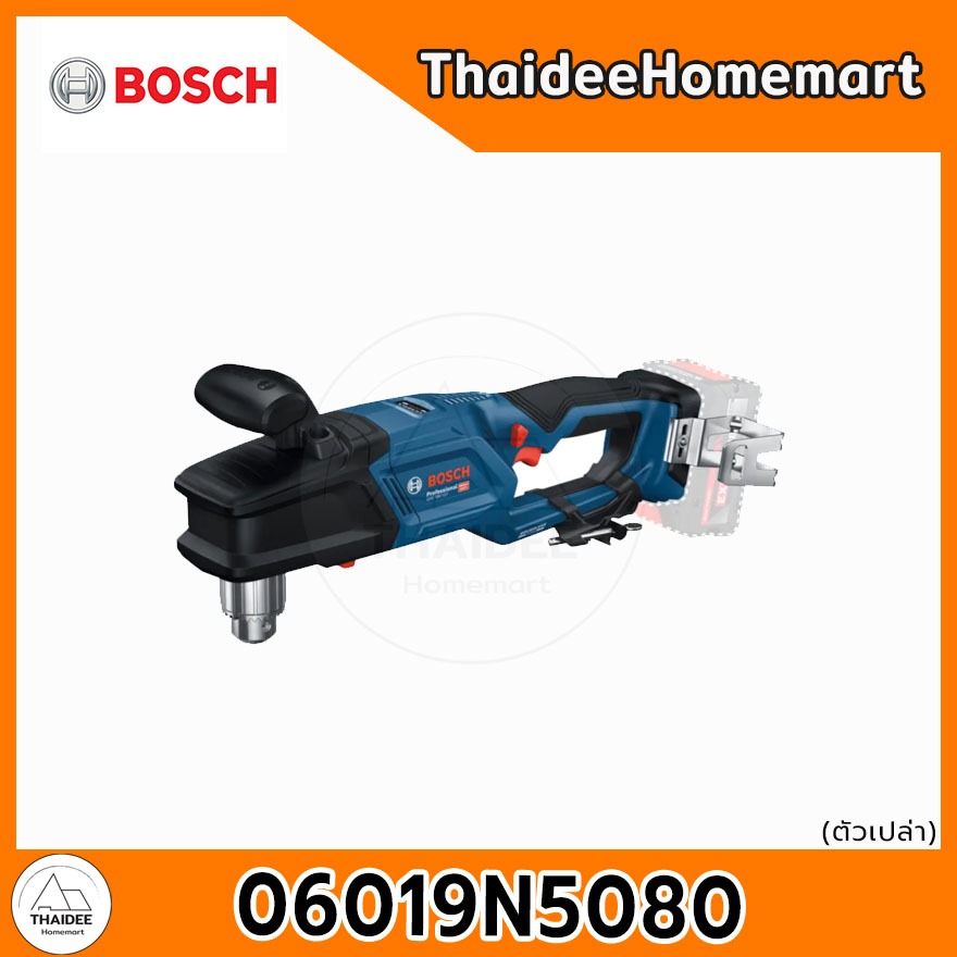 BOSCH สว่านไฟฟ้าไร้สายมุมฉาก GRD18V-127 (ตัวเปล่า) 06019N5080 รับประกันศูนย์ 1 ปี