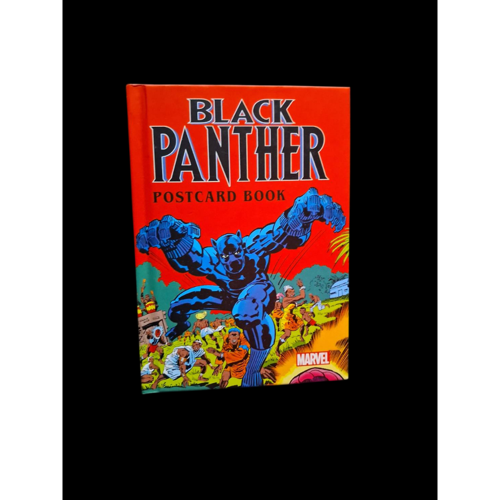 Postcard Book Black Panther English Original Marvel Comics ลิขสิทธิ์แท้ Marvel Comics