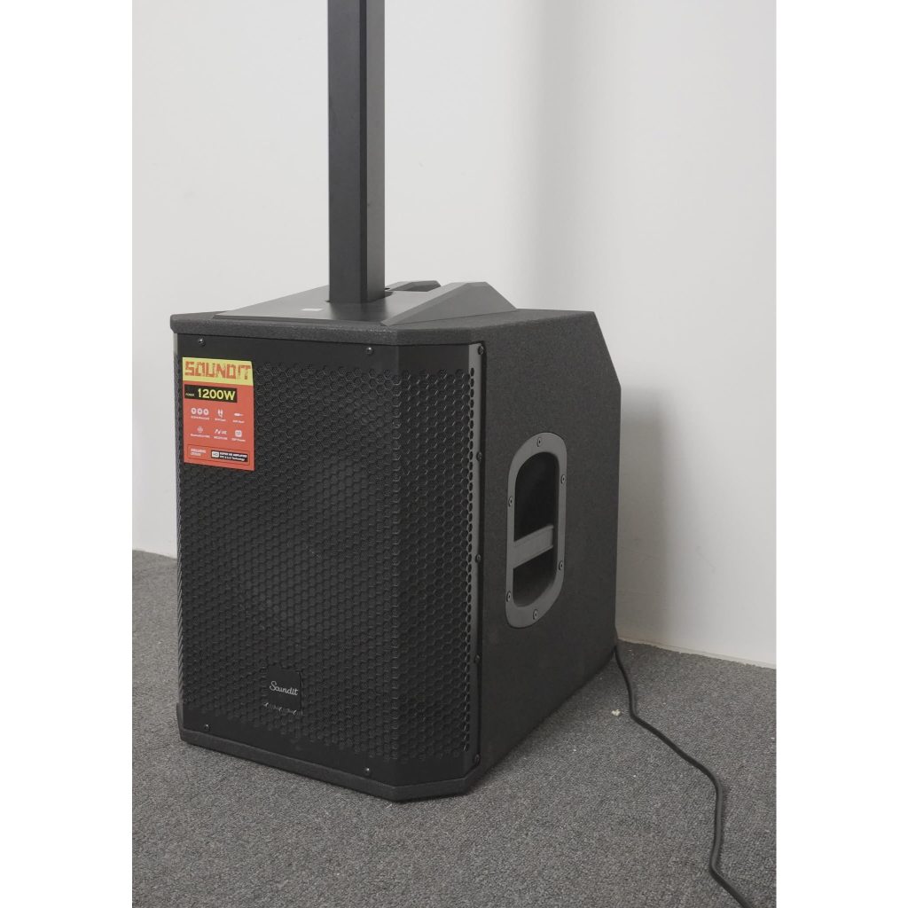 Soundit SE-120 ลำโพงคอลัมน์ 12 นิ้ว 1200W ลำโพง Active พร้อมซับ | DSP | Bluetooth | M Plus