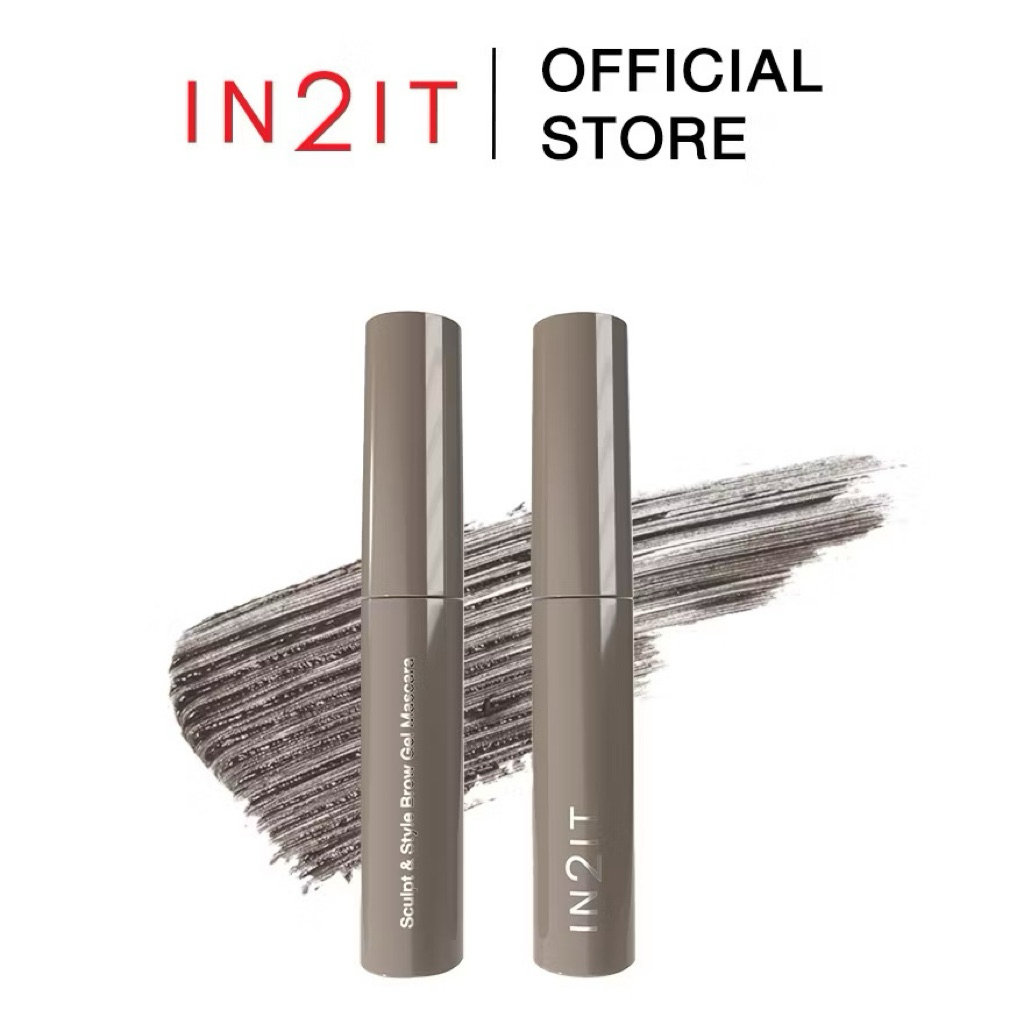 IN2IT Sculpt & Style Brow Gel Mascara - มาสคาร่าคิ้ว (ขนาด 2.5 กรัม) [SBG]