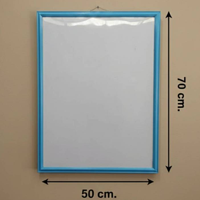 กรอบรูปสีฟ้า70x50 cm. กรอบรูป70x50cm.สีฟ้า กรอบรูปภาพ จิ๊กซอว์ เเบบเเขวนผนัง ได้ทั้งเเนวตั้งและเเนวน