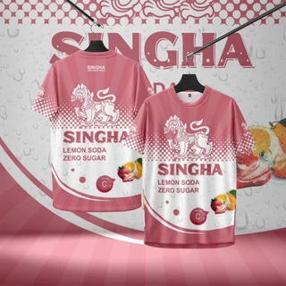 Soda - ทีมโซดาสิงห์ 5 สี แดง เขียว ส้ม เหลือง ชมพู เสื้อยืดลายกวนๆ ใส่เป็นกลุ่ม ใส่เป็นทีม เท่ยกแก๊ง