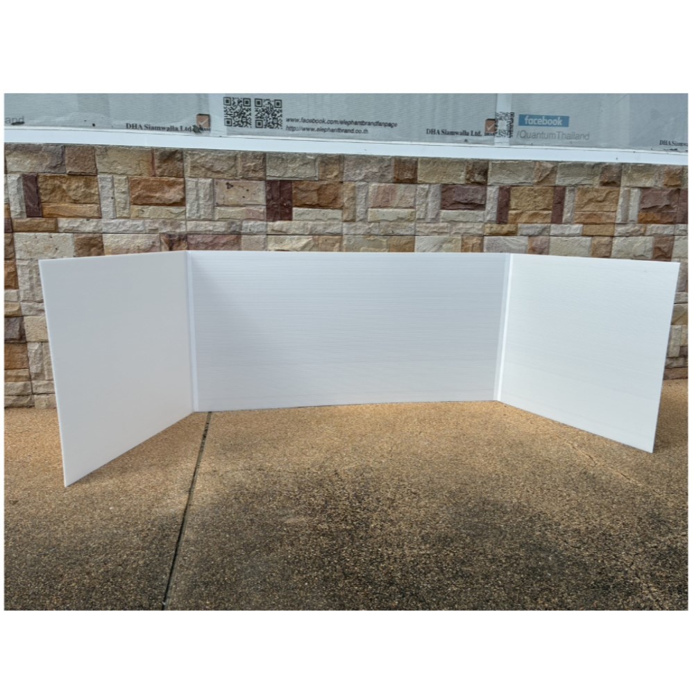 ฟิวเจอร์บอร์ด 3 พับ สำหรับโครงงาน (แข่งขัน) ขนาด 60x120x60 เซนติเมตร(1ชิ้น)