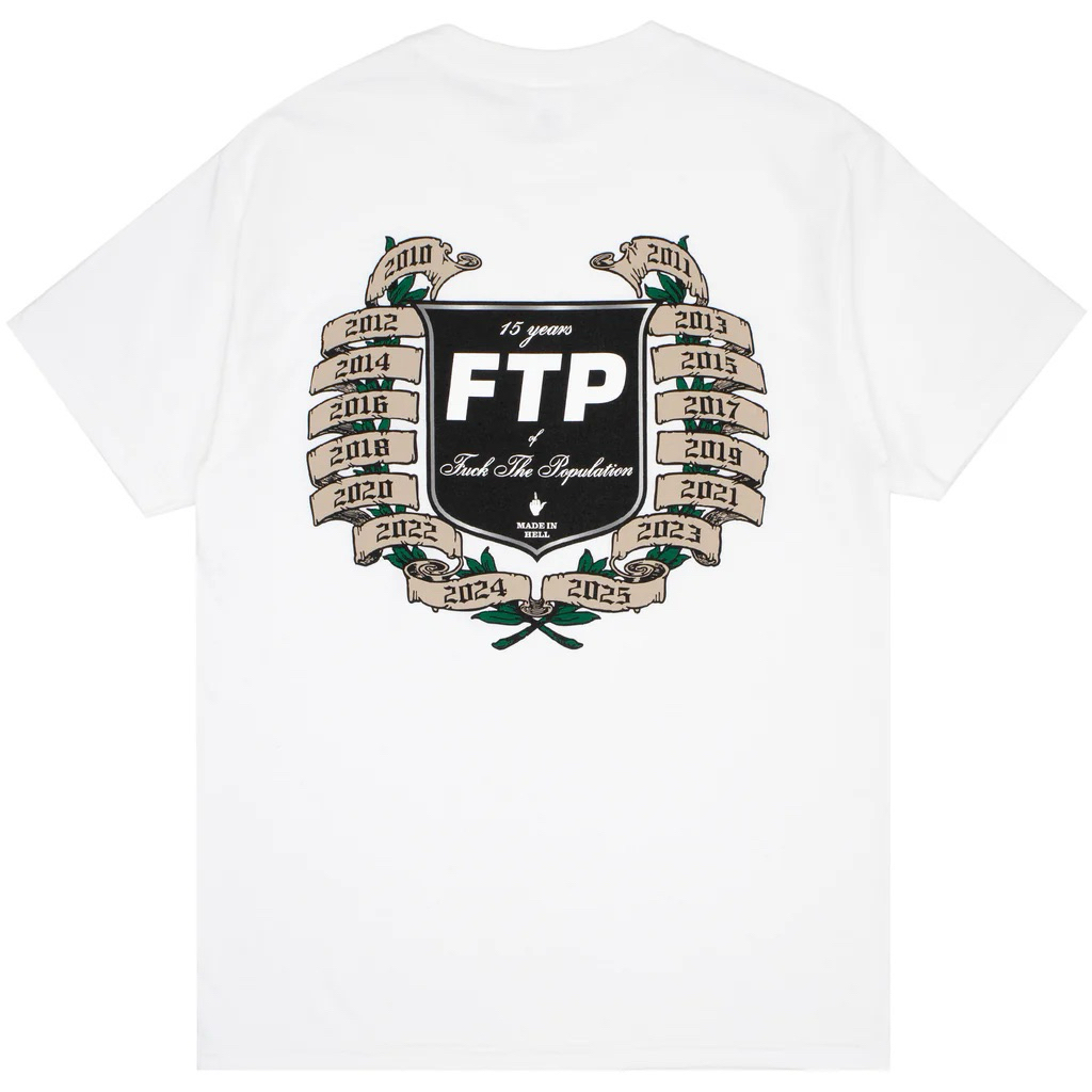FTP 15 Years Of FTP Tee (White)