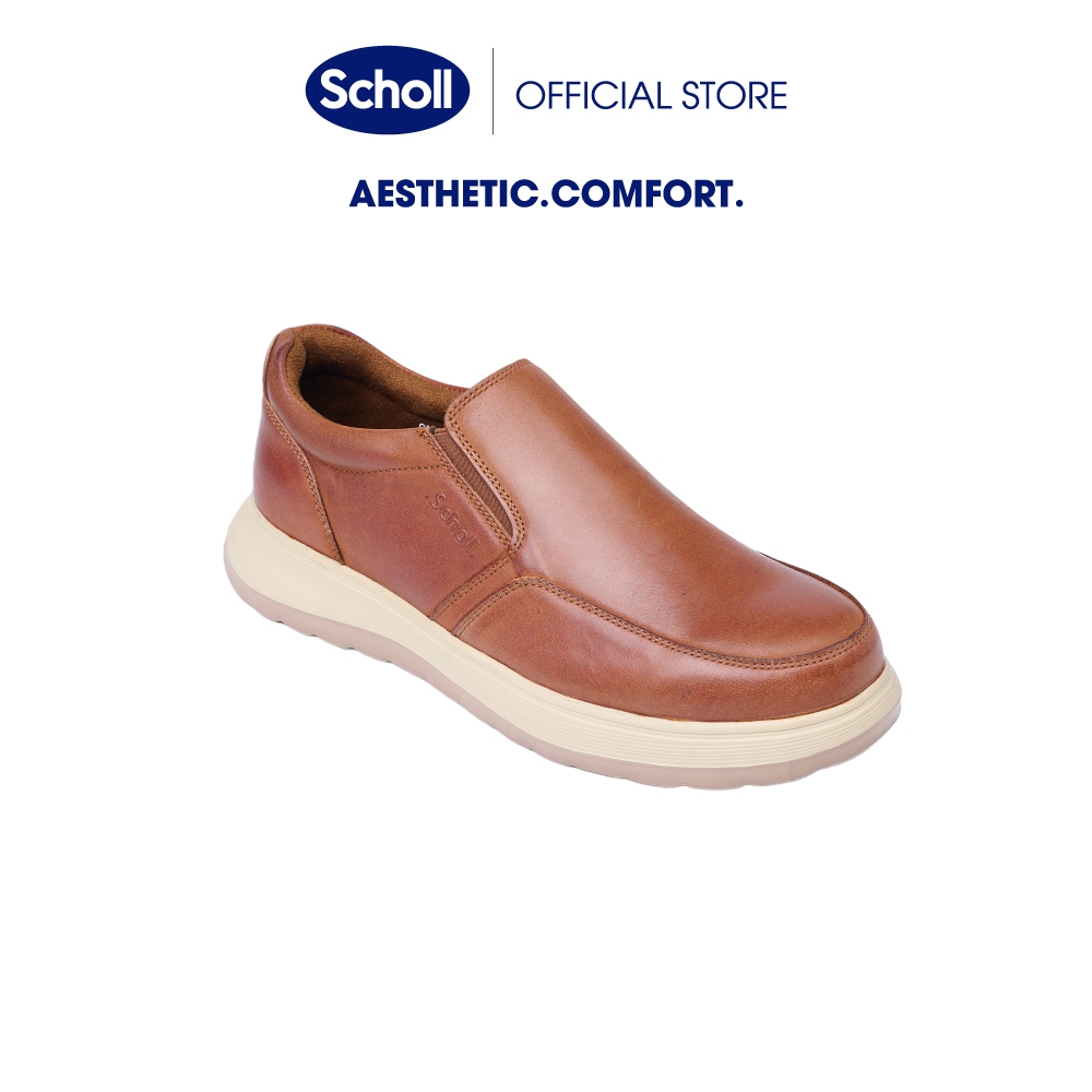 Scholl รองเท้าสกอลล์- คาร์สัน เจมส์ Scholl Carson James รองเท้าคัชชู สำหรับผู้ชาย เทคโนโลยี General Comfort ใส่สบาย