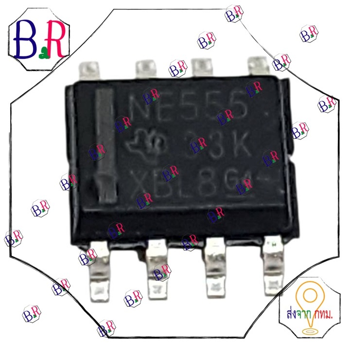 NE555DR SOP8 ชิป NE555DR วงจรจับเวลา SOP-8 ชิป NE555 ความแม่นยําสูง NE555 SOP NE555DT SOP-8 555DR SM