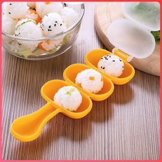 แม่พิมพ์ข้าวปั้นข้าวปั้นซูชิ DIY สำหรับเด็ก พิมพ์ทำข้าวปั้นรูปก้อนกลม