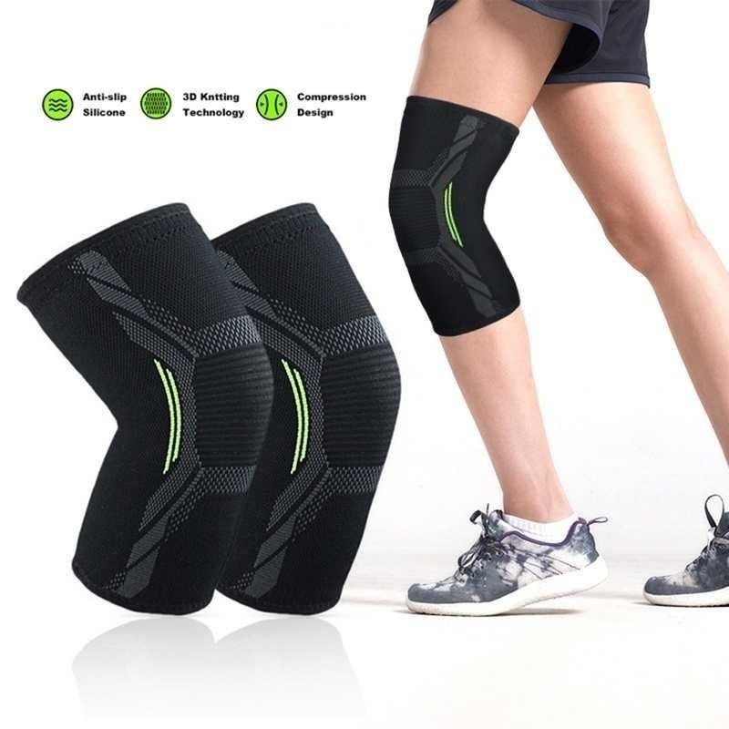【TH Delivery】  สายรัดเข่า สนับเข่า ป้องกันอาการบาดเจ็บ ช่วยพยุงหัวเข่า Knee Sup รูปที่ 2