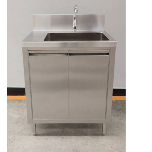 ซิ้งค์ล้างจานสแตนเลส 304 (ซิงค์ล้าง 1 หลุม)