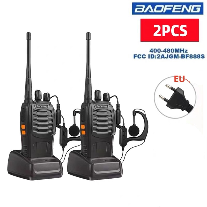 BF 888S ไฟฉาย พร้อมแบตเตอรี่ 400-470Mhz