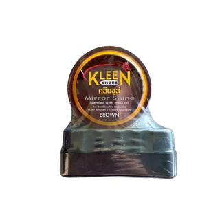 Kleen Shoes Mirror Shine ขี้ผึ้งขัดรองเท้า สูตรเงา 60มล.